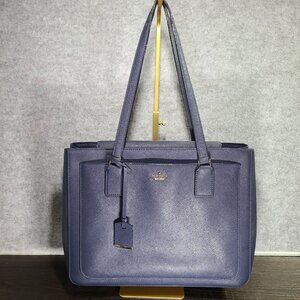 GUC Kate Spade Cameron Street Zooey Satchel in Navy Saffiano Leather  - READ